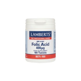 Lamberts Folic Acid 400μg 100tabs