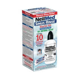 NeilMed Sinus Rinse Starter Kit Σύστημα Ρινικών Πλύσεων με 10 Φακελάκια