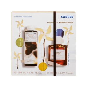 Korres Mountain Pepper Αφρόλουτρο 250ml + Eau De Toilette 50ml Set