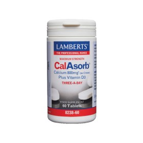 Lamberts CalAsorb Calcium 800mg 60tabs