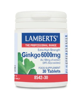 Lamberts Ginkgo 6000mg 30tabs