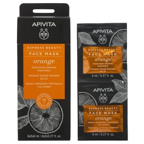 Apivita Express Beauty με Πορτοκάλι για Λάμψη 2x8ml