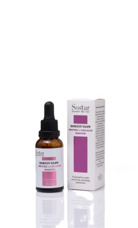 Sostar Mornin Glow Peptide & Collagen Booster 30ml