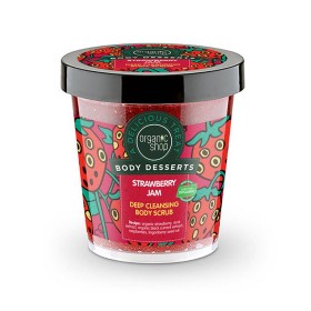 Organic Shop Body Desserts Strawberry Jam Deep Cleansing Body Scrub 450ml