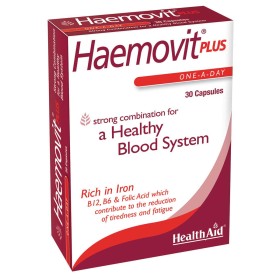 Health Aid Haemovit Plus 30caps