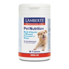 Lamberts Pet Nutrition Multi Vitamin & Mineral Formula For Dogs 90tabs