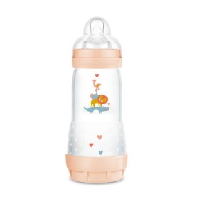 MAM Μπιμπερό Easy Start Anti-Colic Θηλή Σιλικόνης 4+ 320ml Σομόν