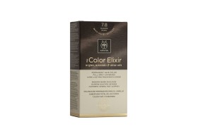 Apivita My Color Elixir Μόνιμη Βαφή Μαλλιών 7.8 Ξανθό Περλέ