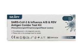 Sejoy Sars-Cov2&Influenza A/B & Rsv Antigen Combo Test Kit