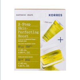 Korres Santorini Grape Face Κρέμα-Gel + ΔΩΡΟ Santorini Grape Ηφαιστειακή Μάσκα Καθαρισμού Set