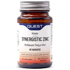 Quest Synergistic Zinc 15mg 90tabs