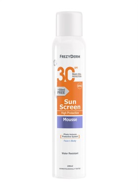 Frezyderm Sunscreen Mousse SPF30 200ml