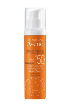 Avene Eau Thermale Solaire Anti-age Teinte SPF50+ 50ml