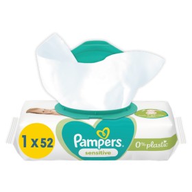 Pampers Sensitive Μωρομάντηλα 52τμχ