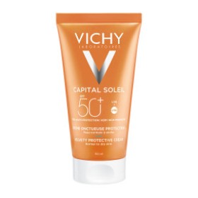 Vichy Capital Soleil Velvet Αντηλιακό Προσώπου για Βελούδινη Επιδερμίδα SPF50+ 50ml