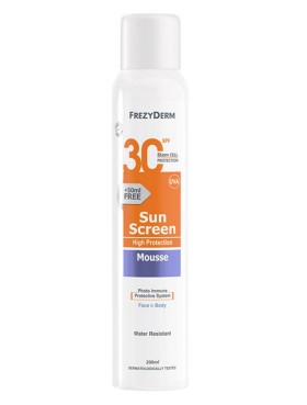 FREZYDERM SUNSCREEN MOUSSE SPF30 200ML