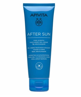 Apivita Bee Sun Safe Travel Size After Sun Δροσιστική & Καταπαραϋντική Κρέμα-Gel 100ml