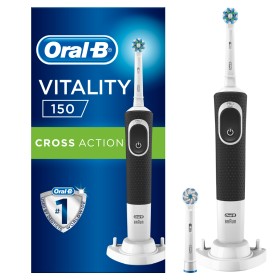 Oral-B Vitality 150 Cross Action Black Ηλεκτρική Οδοντόβουρτσα 1τμχ