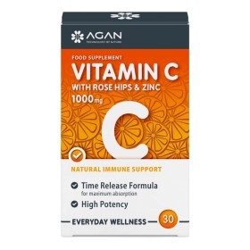 Agan Vitamiin C with Rose Hips & Zinc 1000mg 30tabs