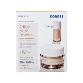 Korres White Pine Day Cream Λευκή Πεύκη για Ξηρές Επιδερμίδες +Serum Set