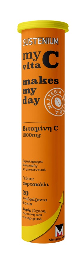 Sustenium My Vita C Vitamin C 1000mg 20tabs Αναβράζον