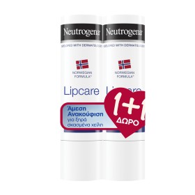 Neutrogena Lipstick Ενυδατικό stick χειλιών 1+1 δώρο 4,8gr