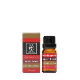 Apivita Essential Oil Sweet Home Μίγμα απο Πορτοκάλι-Κανέλλα-Γαρύφαλλο 10ML