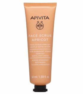 Apivita Scrub Προσώπου με Βερύκοκο για Ήπια Απολέπιση 50ml