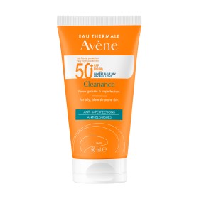 Avene Cleanance Solaire Αντηλιακό Προσώπου SPF50+ για το Ευαίσθητο Λιπαρό Δέρμα με Ατέλειες 50ml