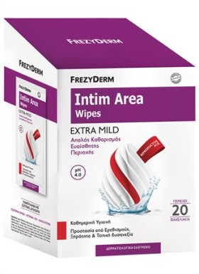 Frezyderm Intim Area Wipes 20τμχ