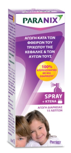 Paranix Spray Αγωγή κατά των Φθειρών 100ml