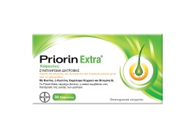 Priorin Extra Συμπλήρωμα Διατροφής για την Υγεία των Μαλλιών 30 Kάψουλες