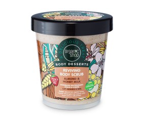 Organic Shop Body Desserts Reviving Body Scrub Almond & Honey Milk 450ml