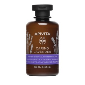 Apivita Caring Lavender Απαλό Αφρόλουτρο για Ευαίσθητες Επιδερμίδες 250ml