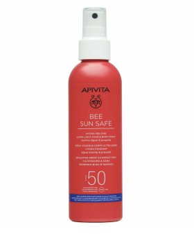 Apivita Bee Sun Safe Ενυδατικό Spray Ελαφριάς Υφής Πρόσωπο & Σώμα SPF50 200ml