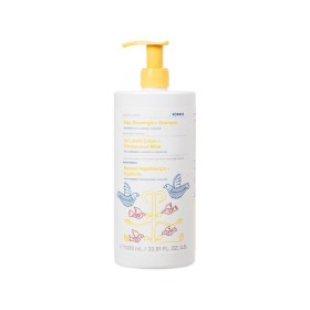 Korres Baby Showergel+Shampoo Καρύδα&Αμύγδαλο 1L