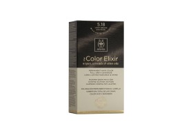 Apivita My Color Elixir Μόνιμη Βαφή Μαλλιών 5.18 Καστανό Ανοιχτό