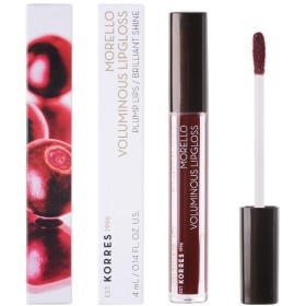 Korres Morello Voluminous Lipgloss Plump Lips Brilliant Shine 58 Bloody Cherry 4ml