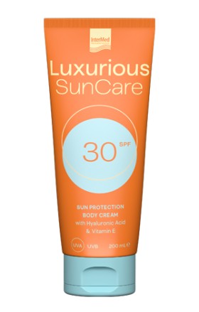 Luxurious Sun Care Body Sunscreen Cream SPF30 200ml