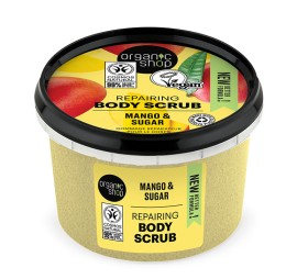 Organic Shop Body Scrub Mango&Sugar Απολεπιστικό Σώματος Ανανέωσης 250ml