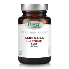 Power Health Platinum Range Skin Nails L- Lysine Pure 500mg 30caps