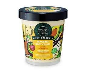 Organic Shop Body Desserts Repairing Body Cream Banana Milkshake 450ml