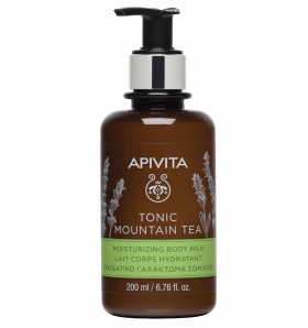 Apivita Tonic Mountain Tea Ενυδατικό Γαλάκτωμα Σώματος 200ML