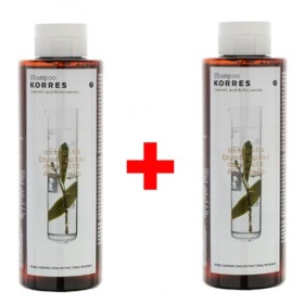 KORRES SHAMPOO ΔΑΦΝΗ & ECHINACEA,ΠΙΤΥΡΙΔΑ,ΞΗΡΟΔΕΡΜΙΑ 250ML 1+1 ΠΡΟΣΦΟΡΑ