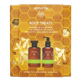 Apivita Body Treats Αφρόλουτρο&Γαλάκτωμα Σώματος Promo Pack