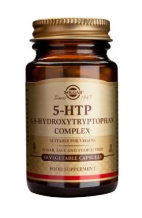 Solgar 5-HTP (5-Υδροξυ-Τρυπτοφανη) 100mg 30caps