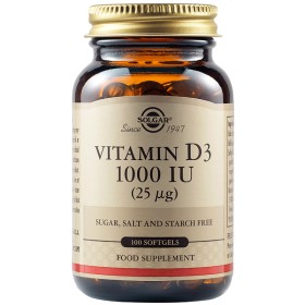 Solgar Vitamin D3 1000iu 100softgels