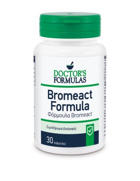 Doctors Formulas Bromeact Φόρμουλα Αντιφλεγμονώδης 30 κάψουλες