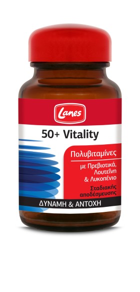 Lanes 50+ Vitality Πολυβιταμίνη για Άτομα άνω των 50 ετών 30tabs