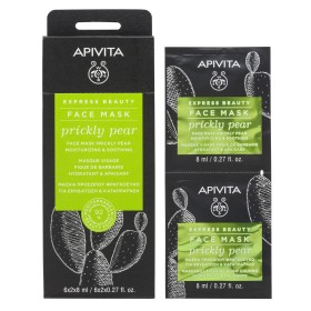 Apivita Express Beauty Μάσκα με Φραγκόσυκο για Ενυδάτωση&Καταπράυνση 2x8ml